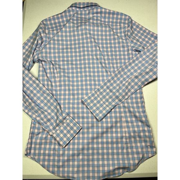 Bonobos Mens Button Down Stretch Nylon Casual Dress Shirt Size L Long - Picture 7 of 7